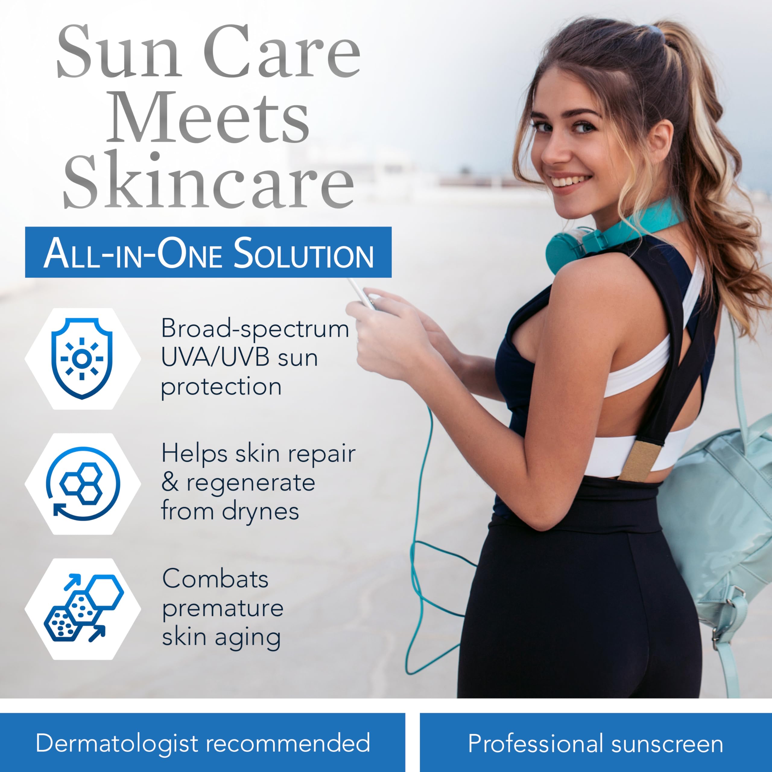 ClearChoice Sunscreen for Face SPF 45 | Oil-Free, Reef-Safe, Broad Spectrum, 4oz