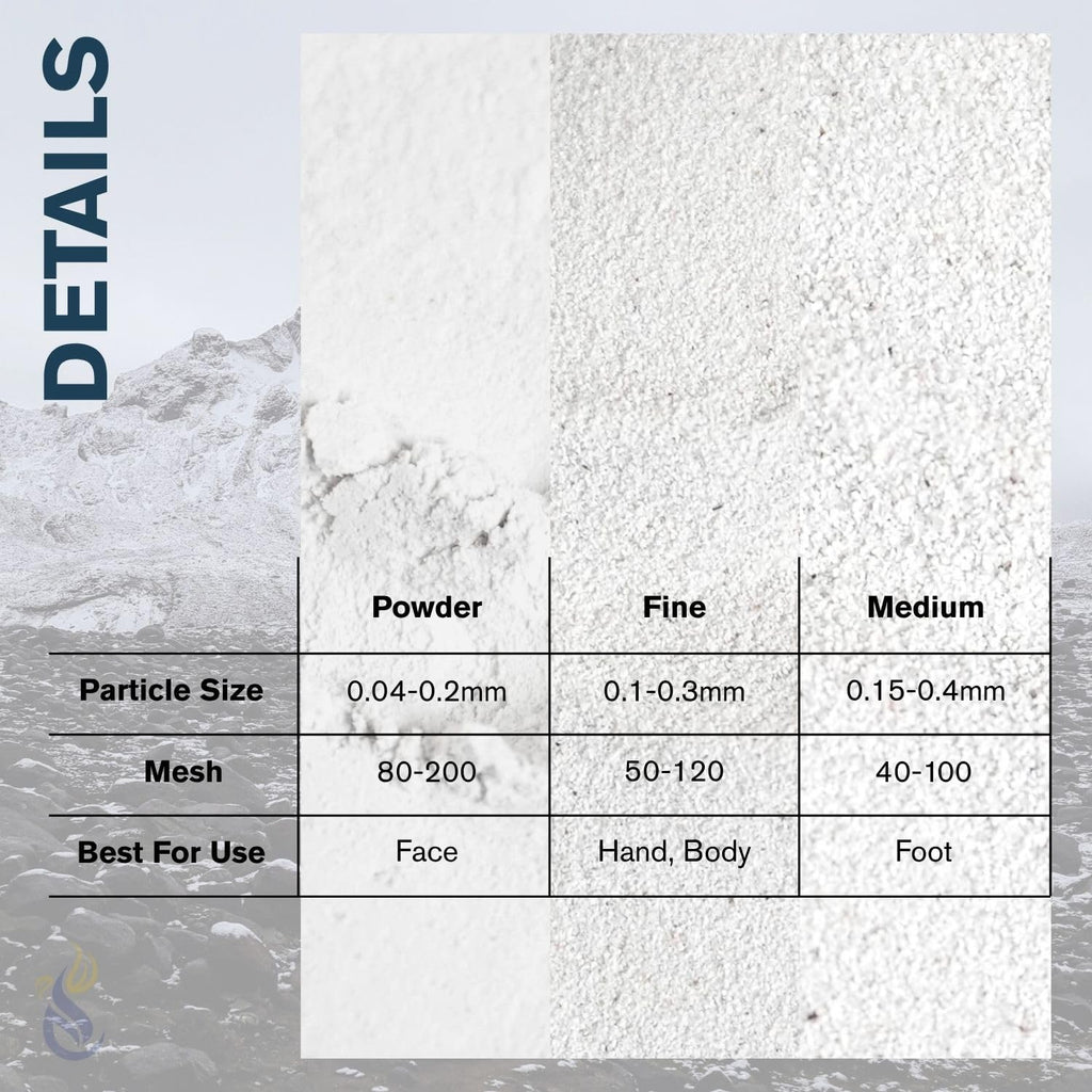 ClearLee Cosmetic Grade Pumice – 100% Pure Volcanic Exfoliant for DIY Skincare (1lb Powder)