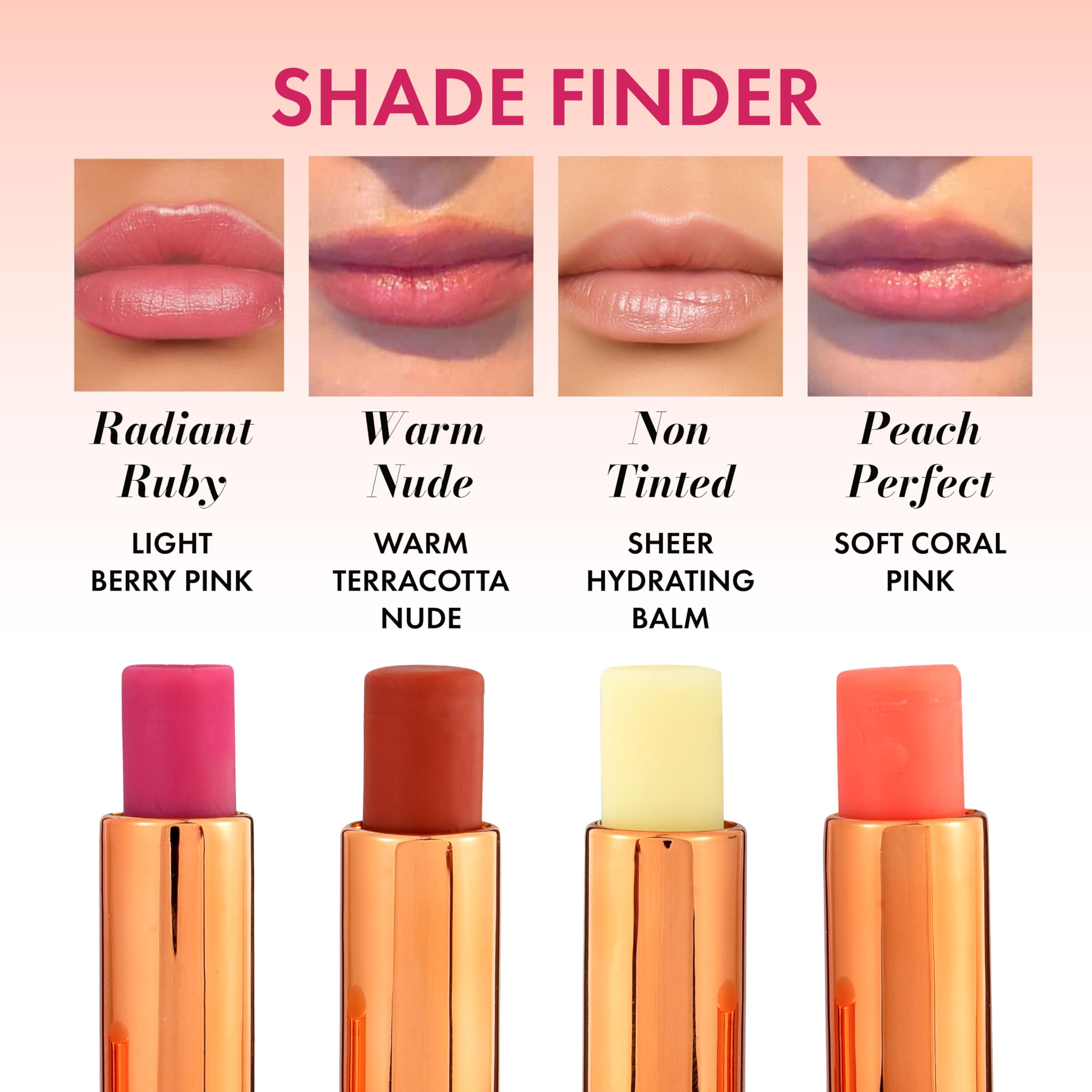 Clinexil Lushlips Tinted Lip Balm – Radiant Ruby, 10% Squalane & Ceramides