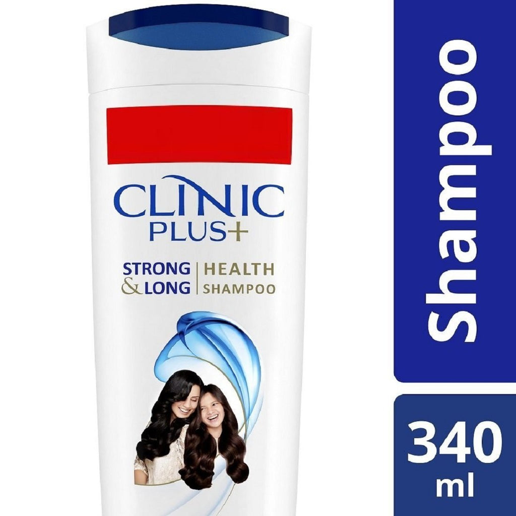 Clinic Plus Strong and Long Health Shampoo - 355ml | Daily Hair Cleansing for All Hair Types