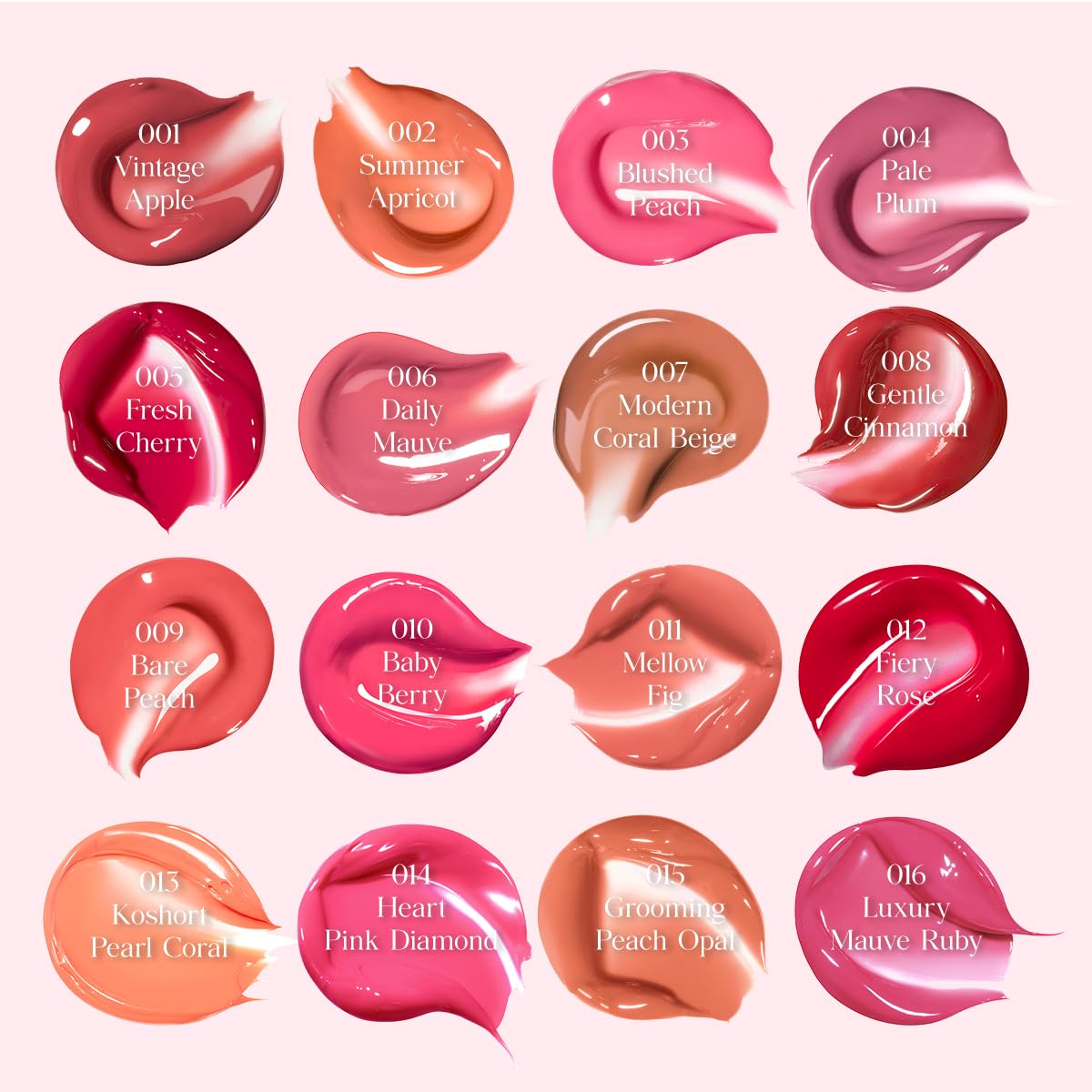 CLIO PROFESSIONAL Crystal Glam Tint 014 Heart Pink Diamond – Glossy, Lightweight, Buildable Color