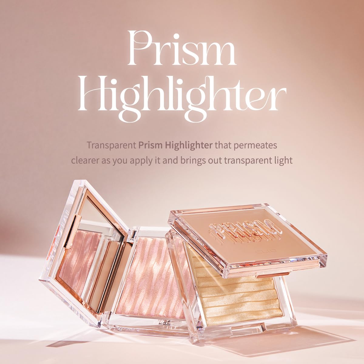 CLIO PRISM HIGHLIGHTER 01 GOLD SHEER – Radiant, Buildable Glow | CLIO PROFESSIONAL