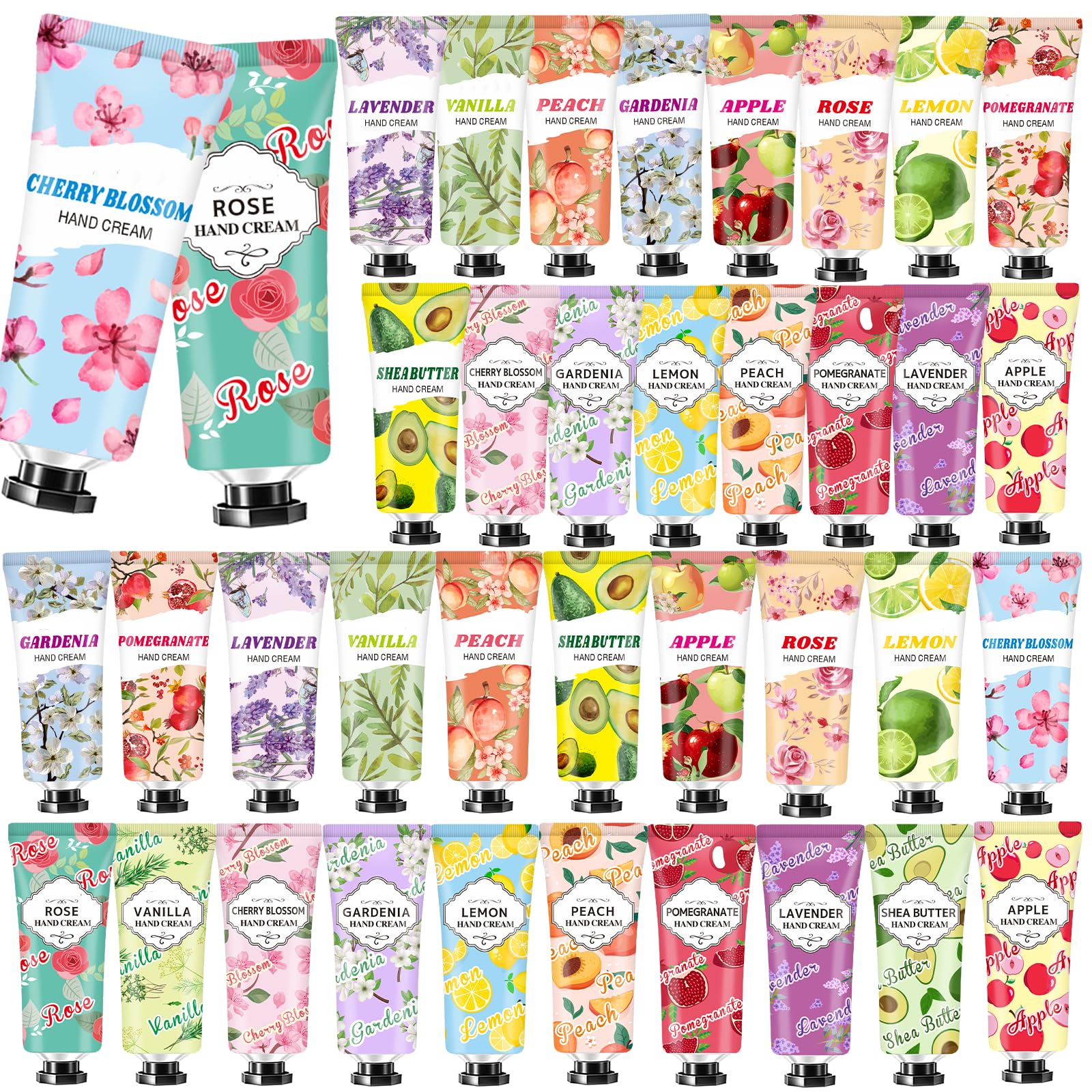 38 Pack Hand Cream Bulk Gifts – Fragrance Variety | CLOTHES OF SKIN
