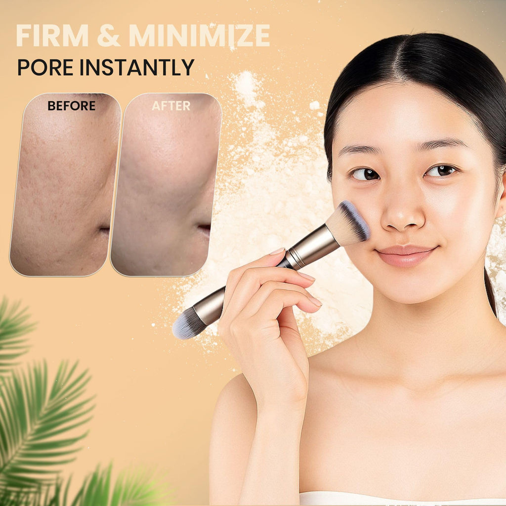 Club Suppin Translucent Pressed Powder – Hydrating Setting Powder with Shea Butter