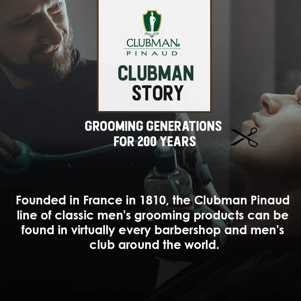 Clubman Pinaud Powder 9.0 oz – Moisture Control, Skin Comfort, Iconic Scent
