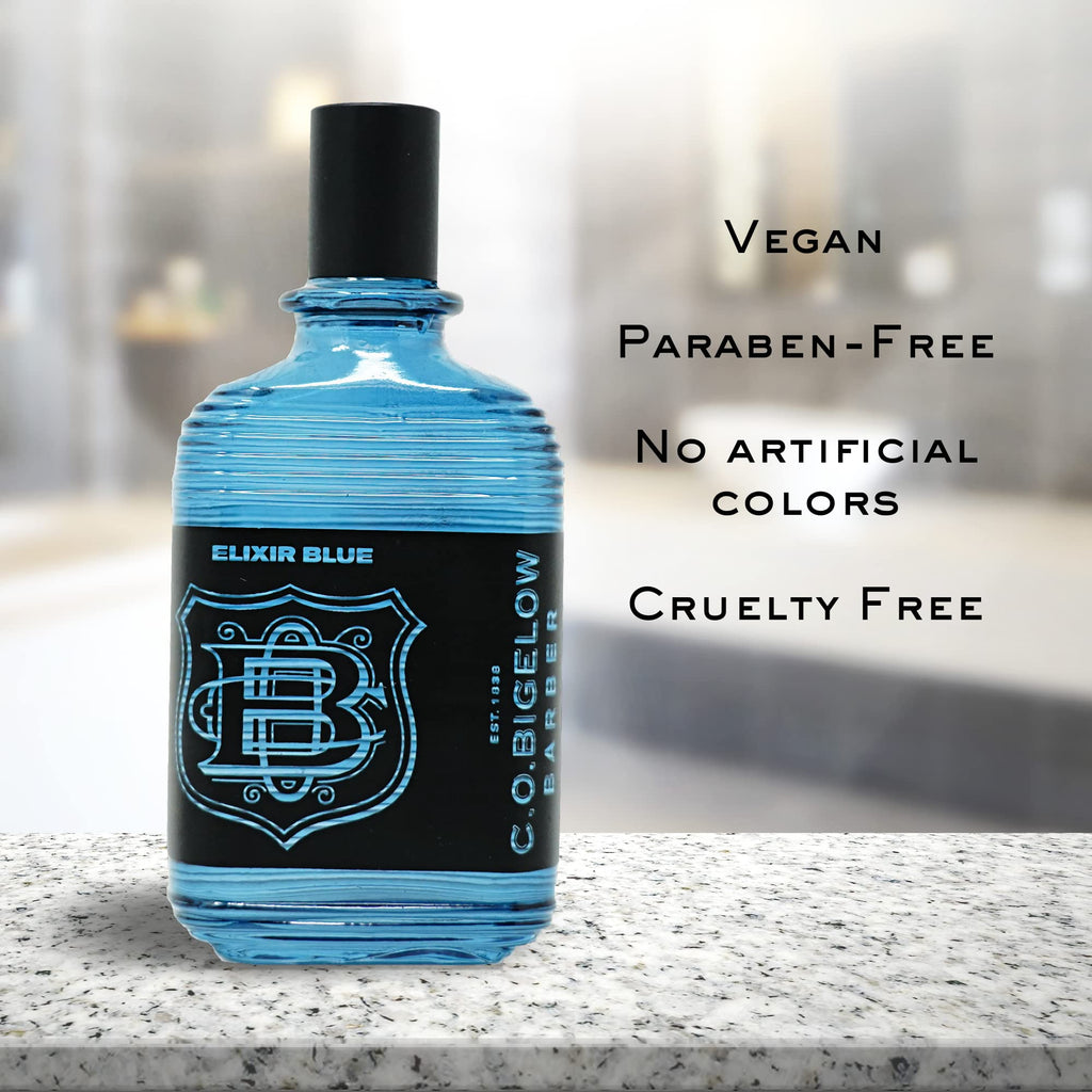 C.O. Bigelow Elixir Blue Cologne for Men – Long-Lasting Watery Marine Fragrance, 2.5 Fl Oz
