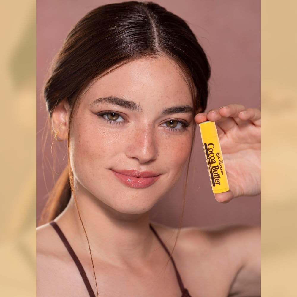 COCOCARE Cocoa Butter Lip Balm - The Little Yellow Stick 5-Pack