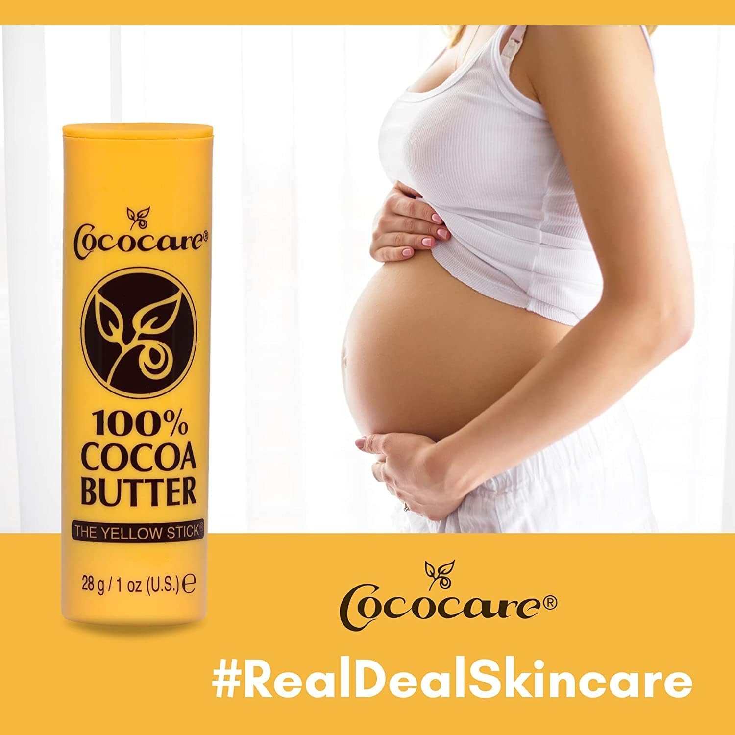 Cococare 100% Cocoa Butter Stick - Pack of 9 x 1 oz