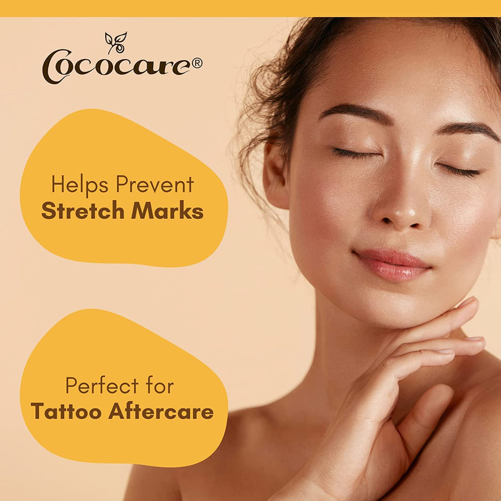 Cococare 100% Cocoa Butter Stick – All-Natural Hydration & Protection (The Yellow Stick) – 6 Pack