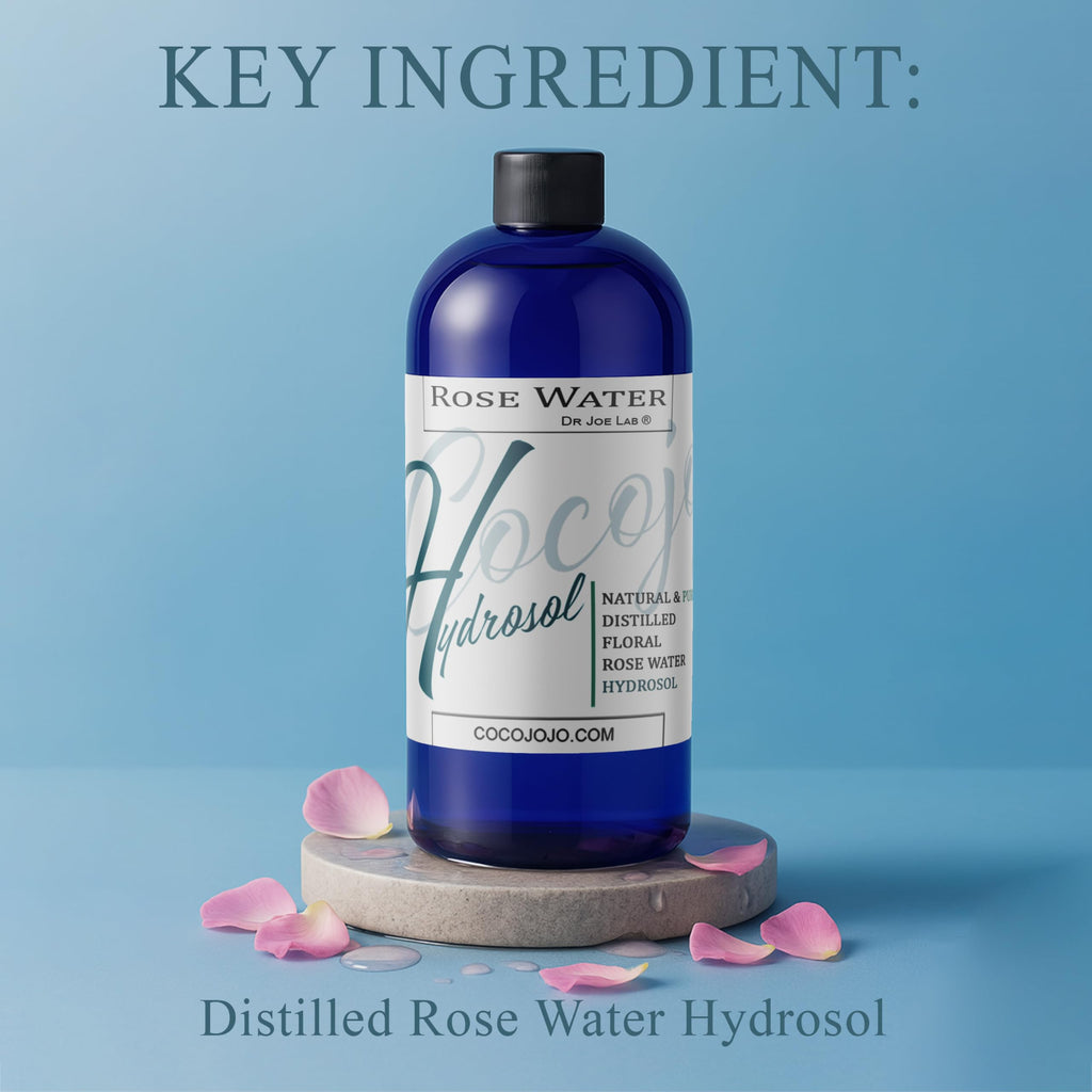 Rose Hydrosol Water Spray Toner 32 oz | Cocojojo – Alcohol-Free Hydration for All Skin Types