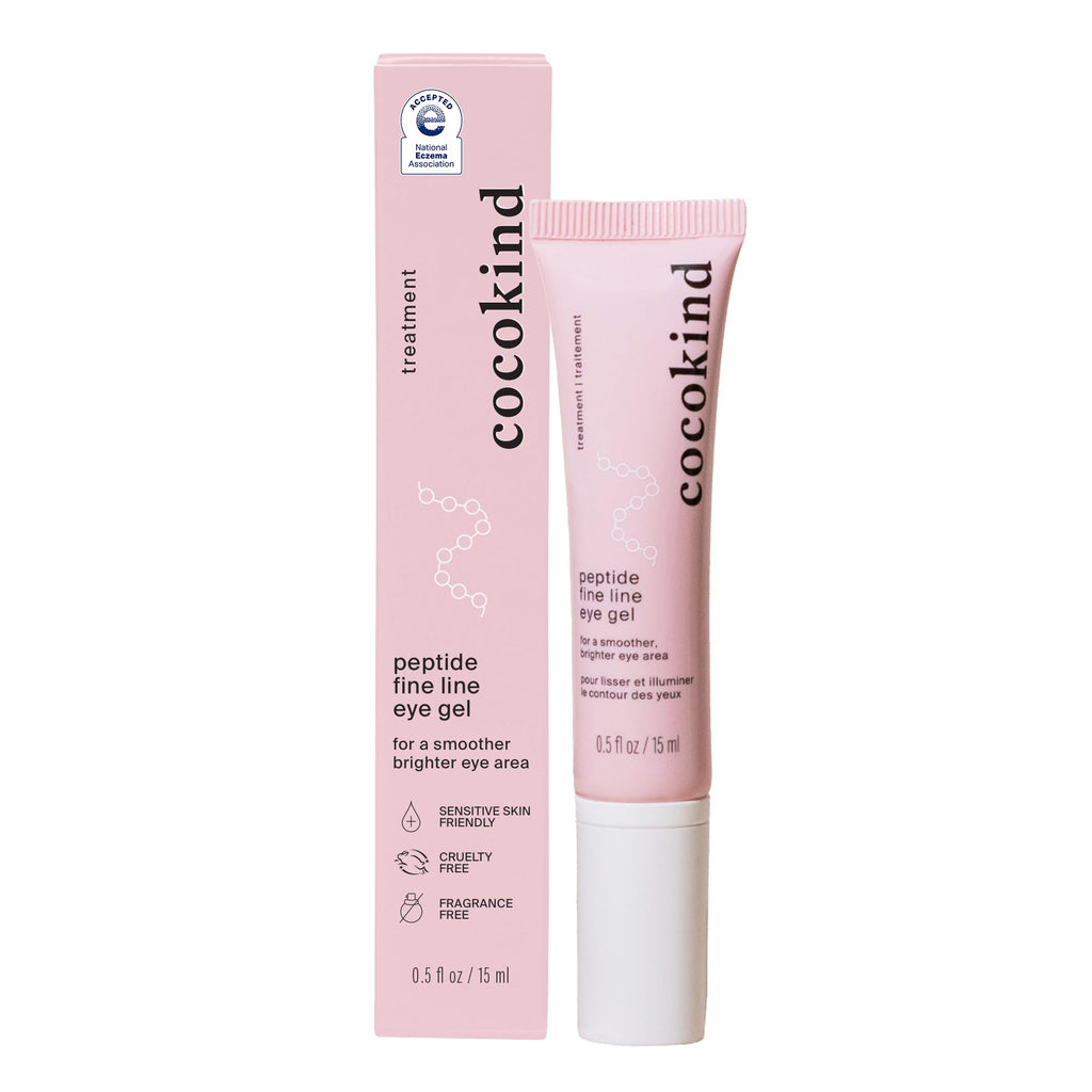 Cocokind Peptide Eye Gel | Lightweight Hydration for Sensitive Skin