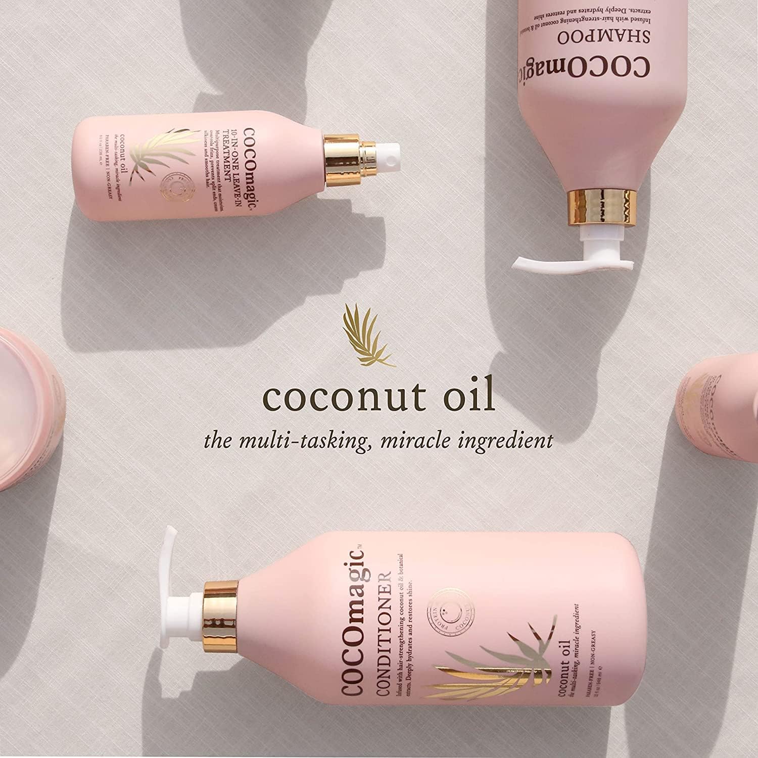 Cocomagic 10-in-1 Leave-In Treatment with Coconut Oil | Hydrate & Detangle