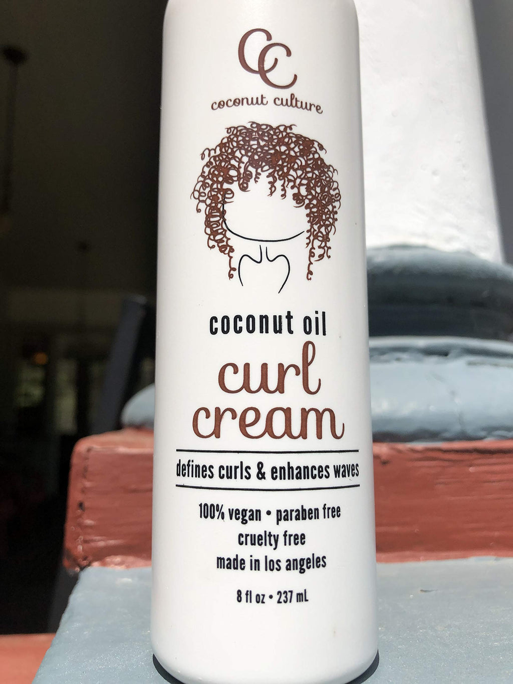 Coconut Culture Curl Cream 8oz | Define Curls, Shine & Frizz Control