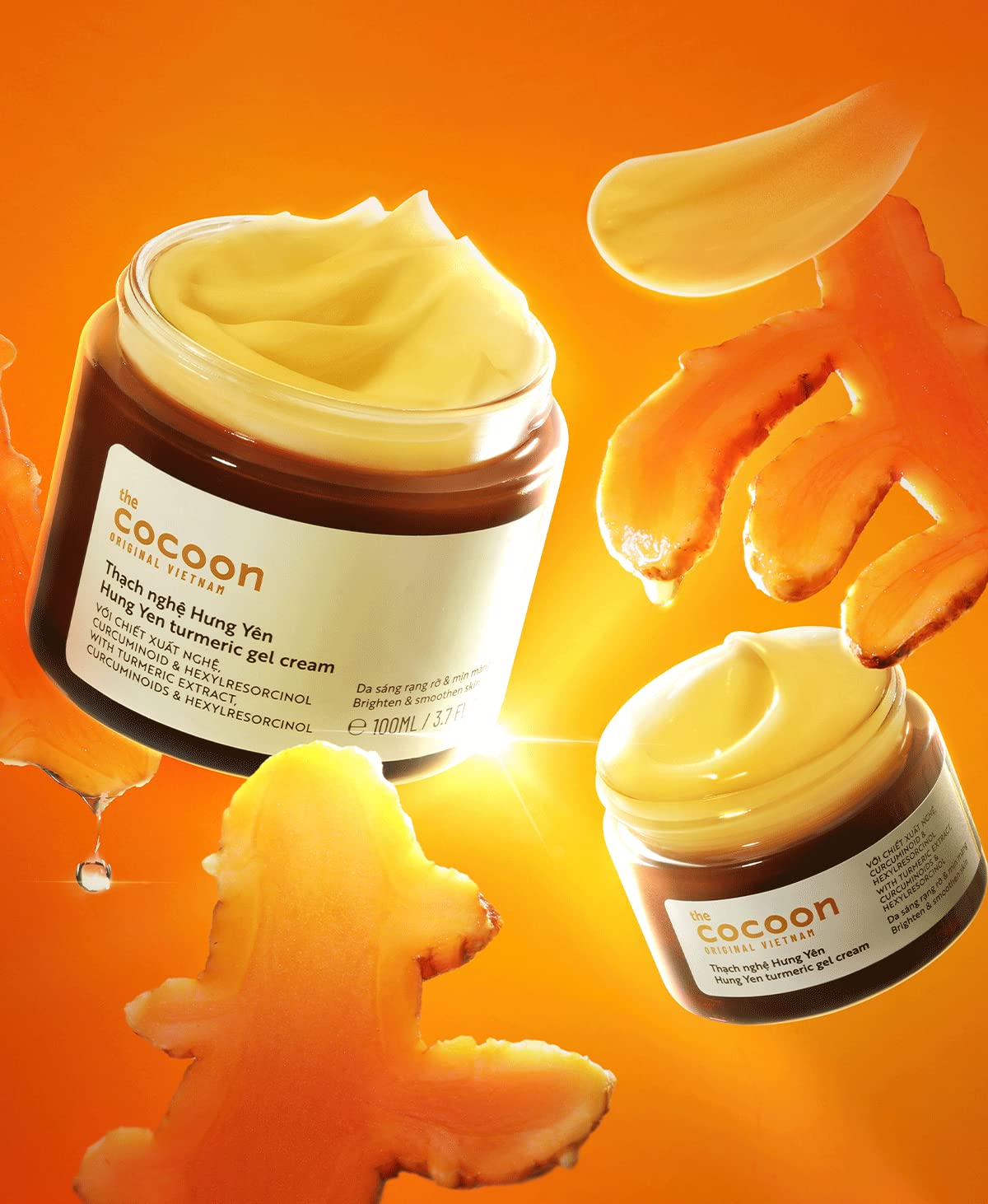 Cocoon Hung Yen Turmeric Gel Cream with Niacinamide | Even Skin Tone | COCOONORIGINAL