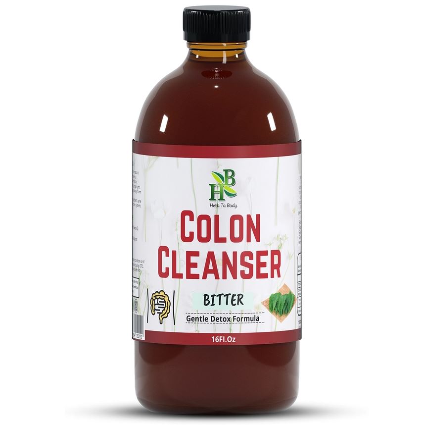 Natural Colon Cleanse Bitter - Gentle Colon Cleansing Formula 500ml