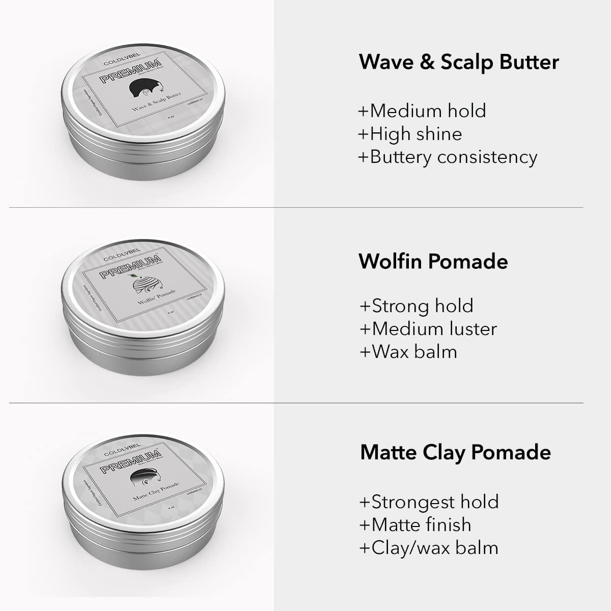 COLDLABEL Premium Wave and Scalp Butter – Gentle, Natural Styling