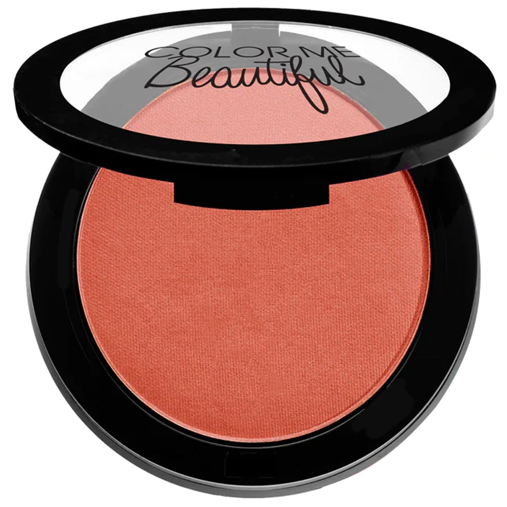 Color Pro Blush by Color Me Beautiful - Pressed Powder Blush with Buildable Coverage for Complexion Enhancement