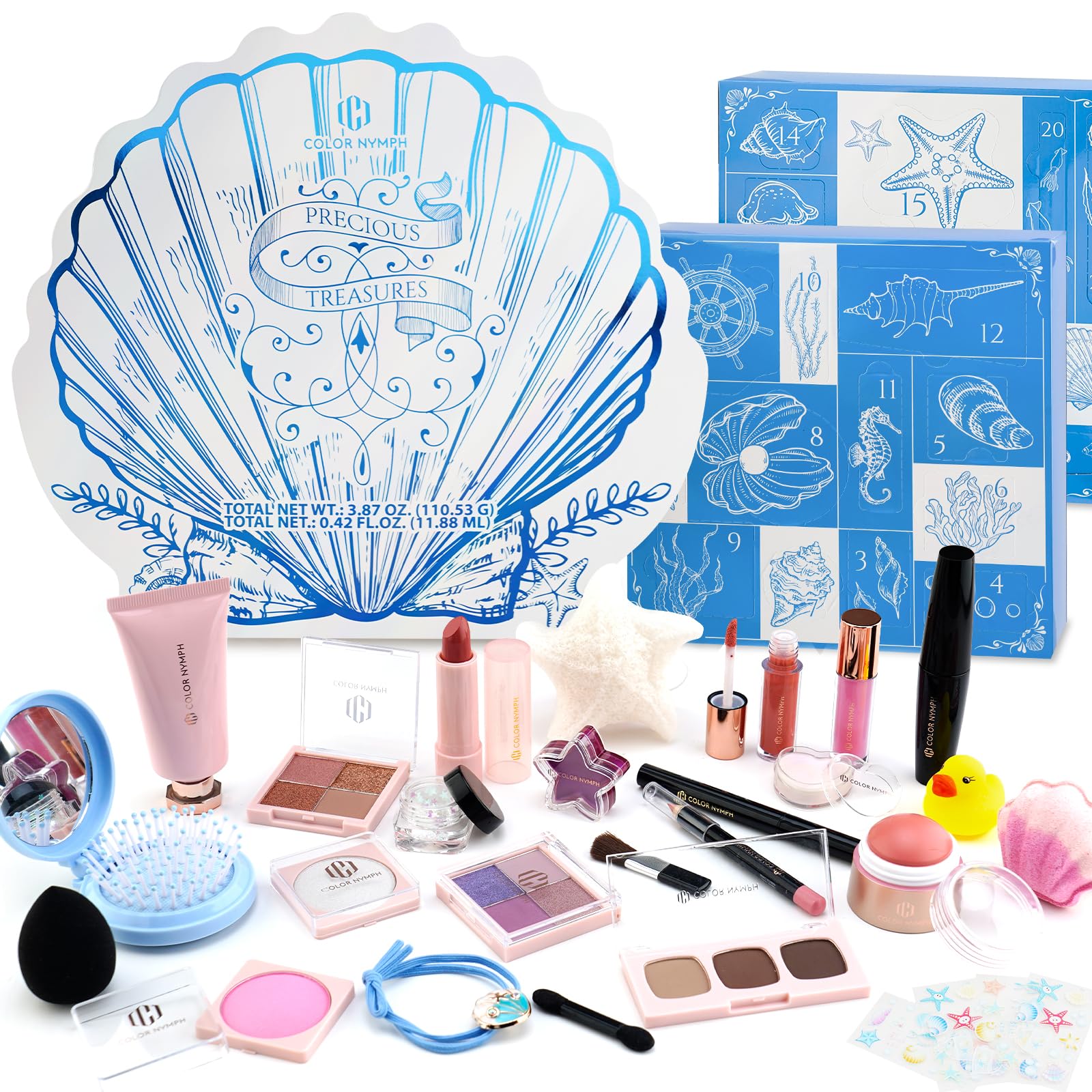 Color Nymph Makeup Advent Calendar 2025 – 24 Days of Surprise Beauty Gifts for Women & Teens