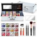 Color Nymph Teen Makeup Kit – All-in-One Beginner Set in White Train Case