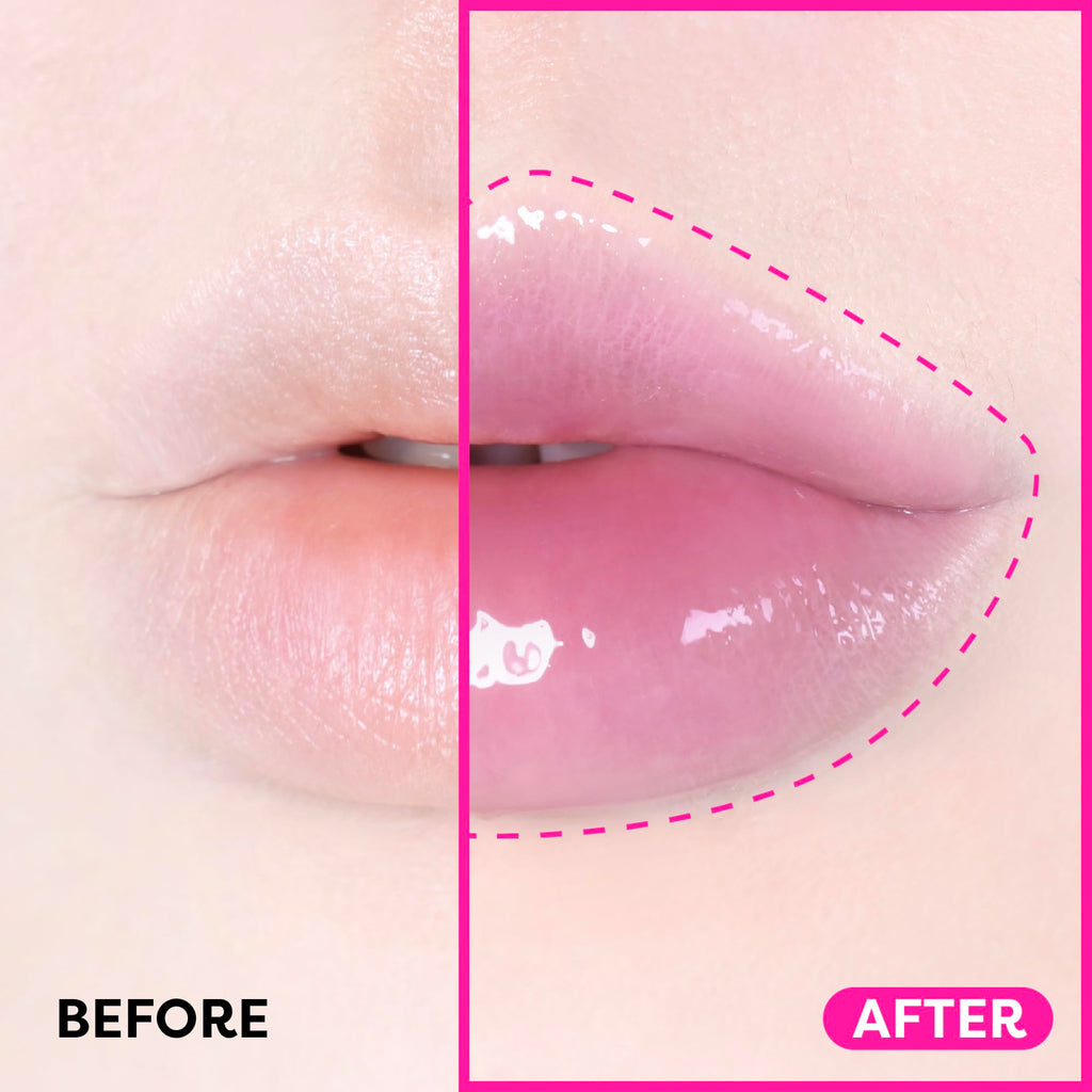 COLORGRAM Fruity Glass Gloss 01 Grape Black | Glass-Shine Lip Gloss, Non-Sticky & Hydrating