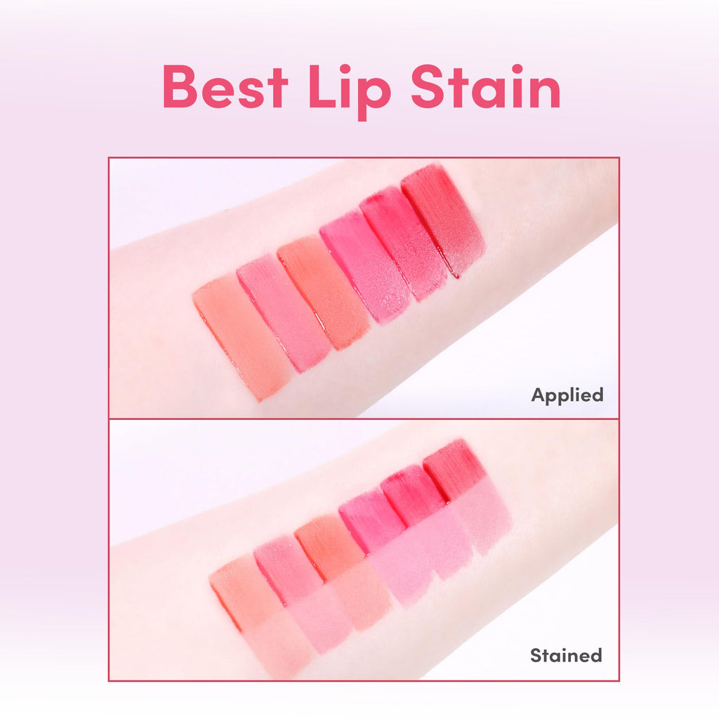 COLORGRAM Fruity Water Tint 02 Bunny Pink – Hydrating, Buildable Lip Tint