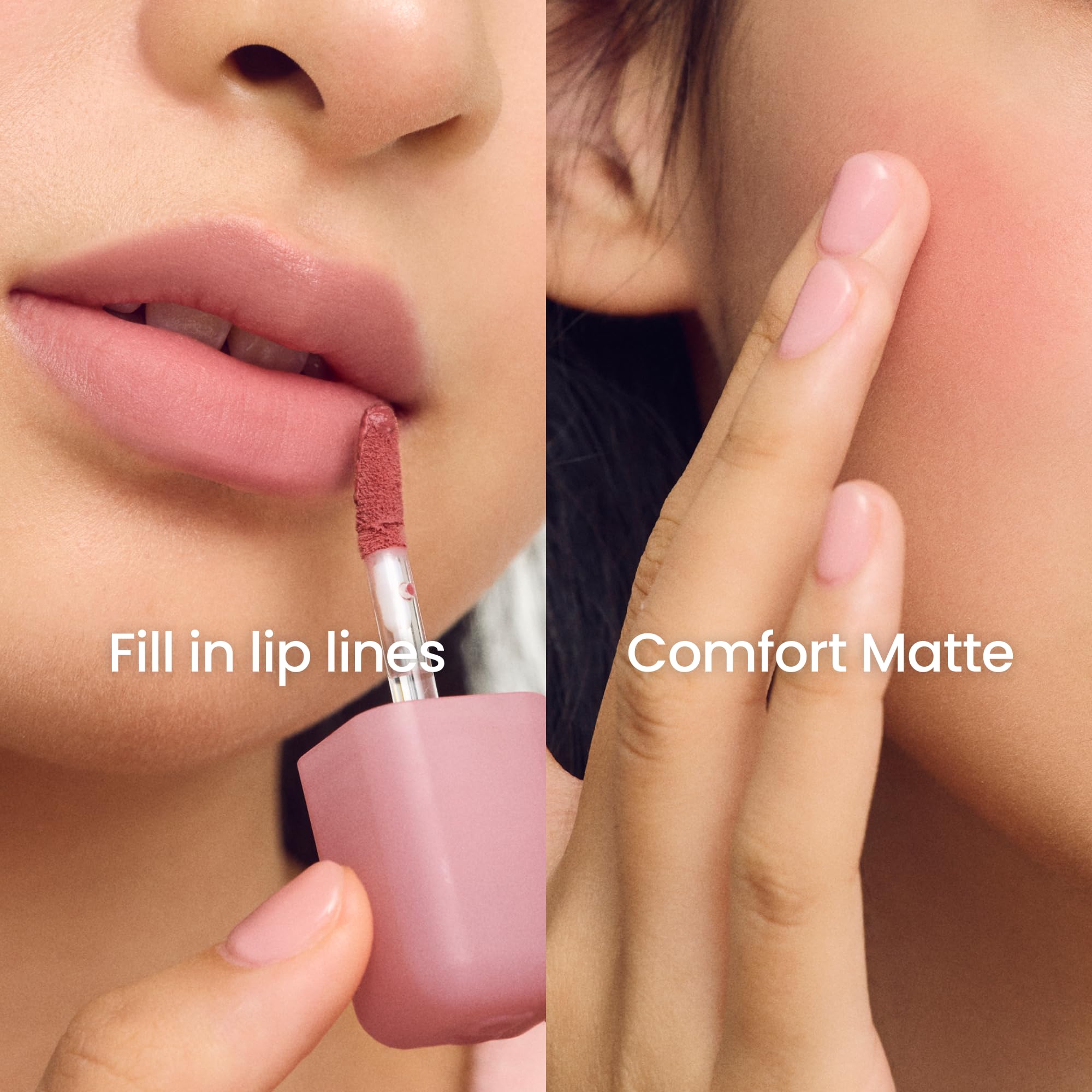 Colorgram Nude Blur Tint 03 Lovely Fig – Soft Velvet Matte Lip & Cheek Tint | Lightweight, Long-Lasting Blur