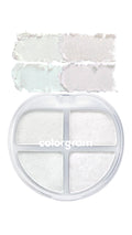 COLORGRAM Tintin Dory Eyeshadow Palette 01 Glitter Dory – 4-Color Compact, Silky & Pigmented