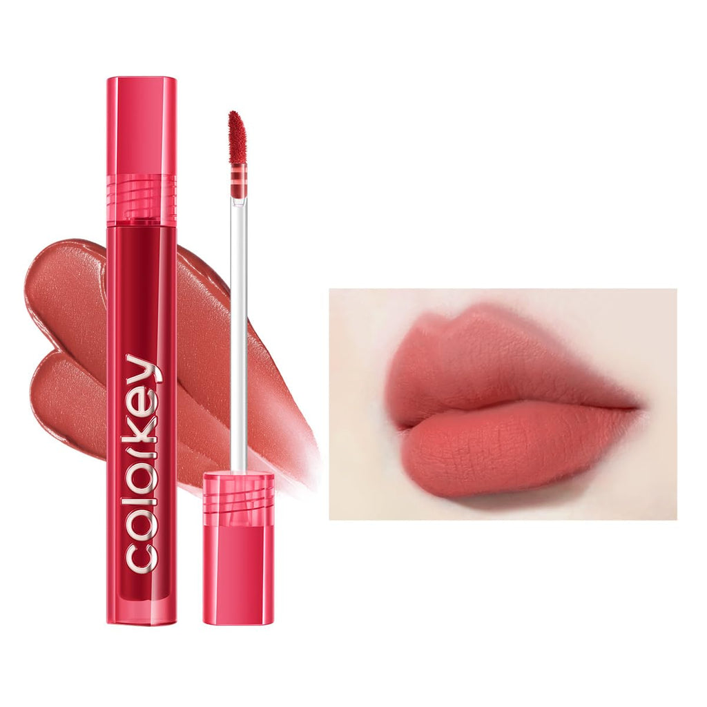 COLORKEY Airy Velvet Lip Tint Matte Finish - B620 Oolong Latte (3g) | Longwear Lip Color
