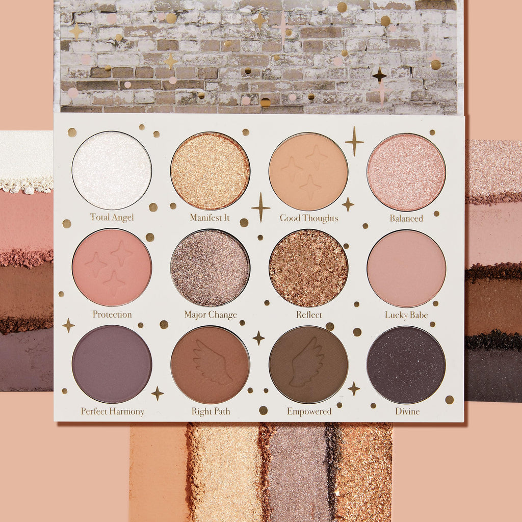ColourPop 11:11 Eyeshadow Palette – Warm Nude Shades with Matte, Metallic & Glitter Finishes, Long-Wearing