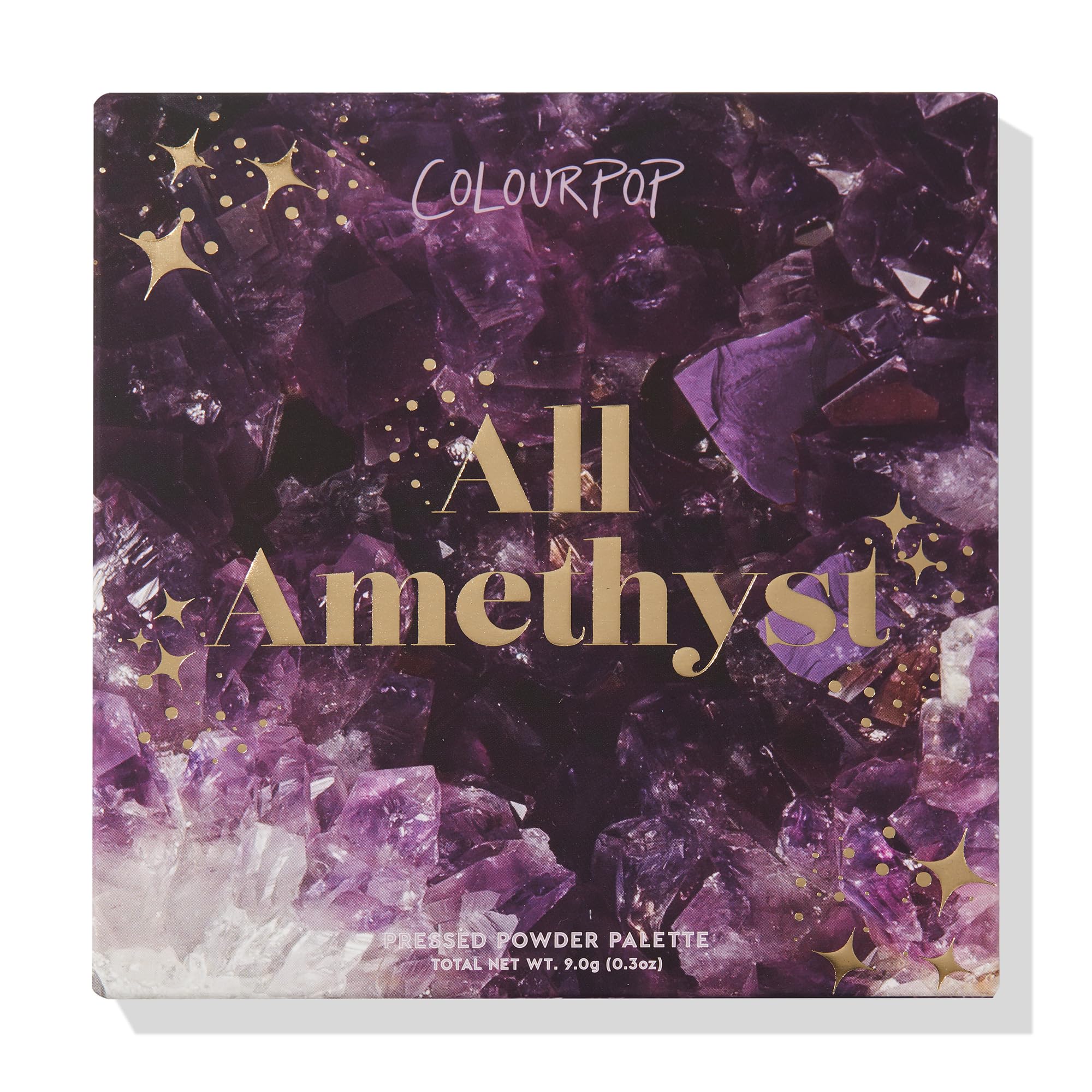 ColourPop All Amethyst Eyeshadow Palette – Metallic Opalescent Duo-Chrome Purples