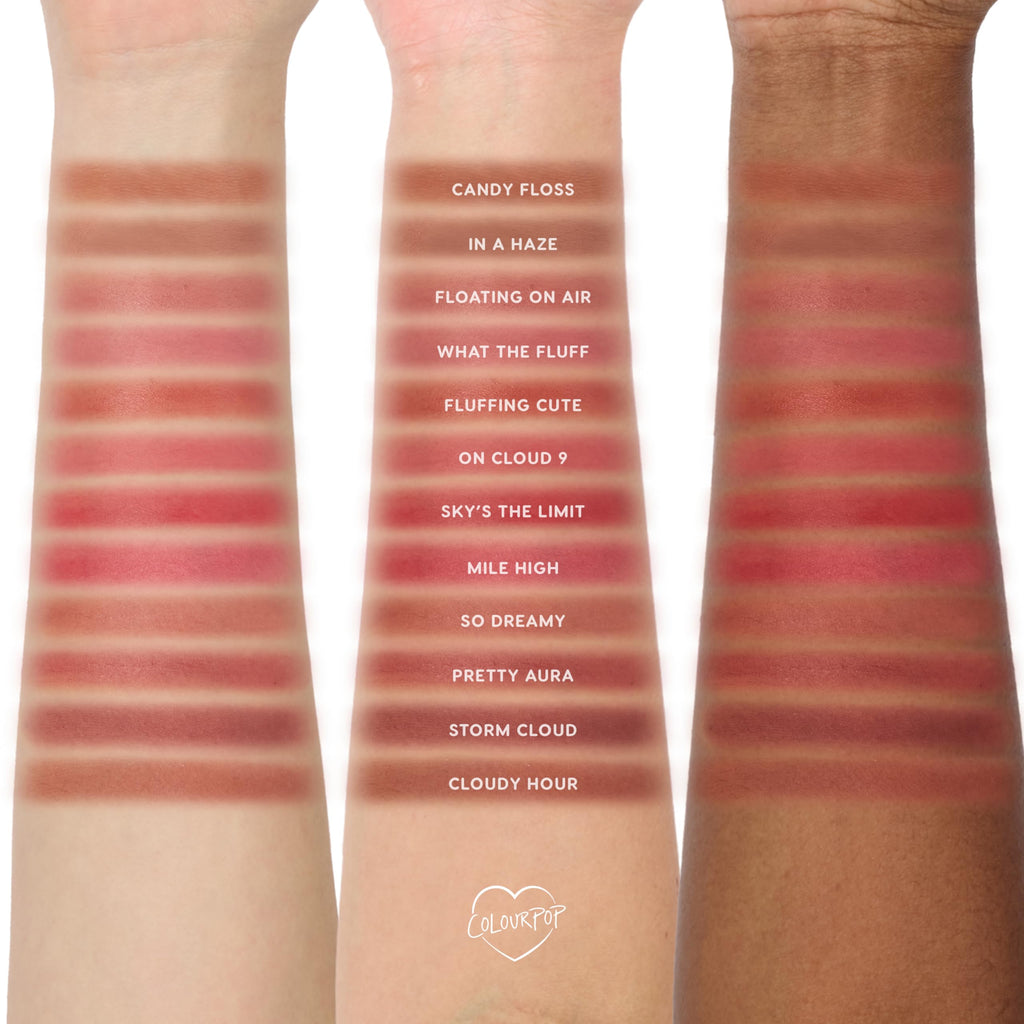 ColourPop Cloud Whip Liquid Lipstick – Storm Cloud, Soft Blur Finish