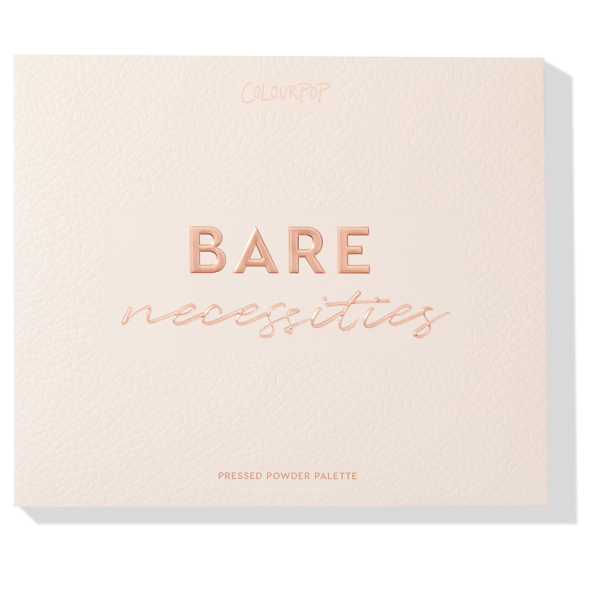 ColourPop Bare Necessities Eyeshadow Palette — Multi-Finish, High-Pigment & Long-Wearing