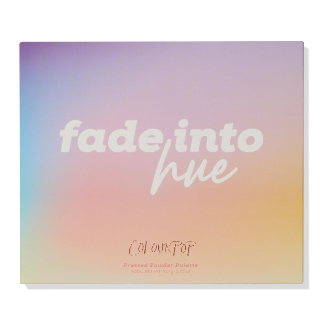 ColourPop Fade Into Hue Eyeshadow Palette – Matte, Metallic & Glitter Finishes, Long-Wearing