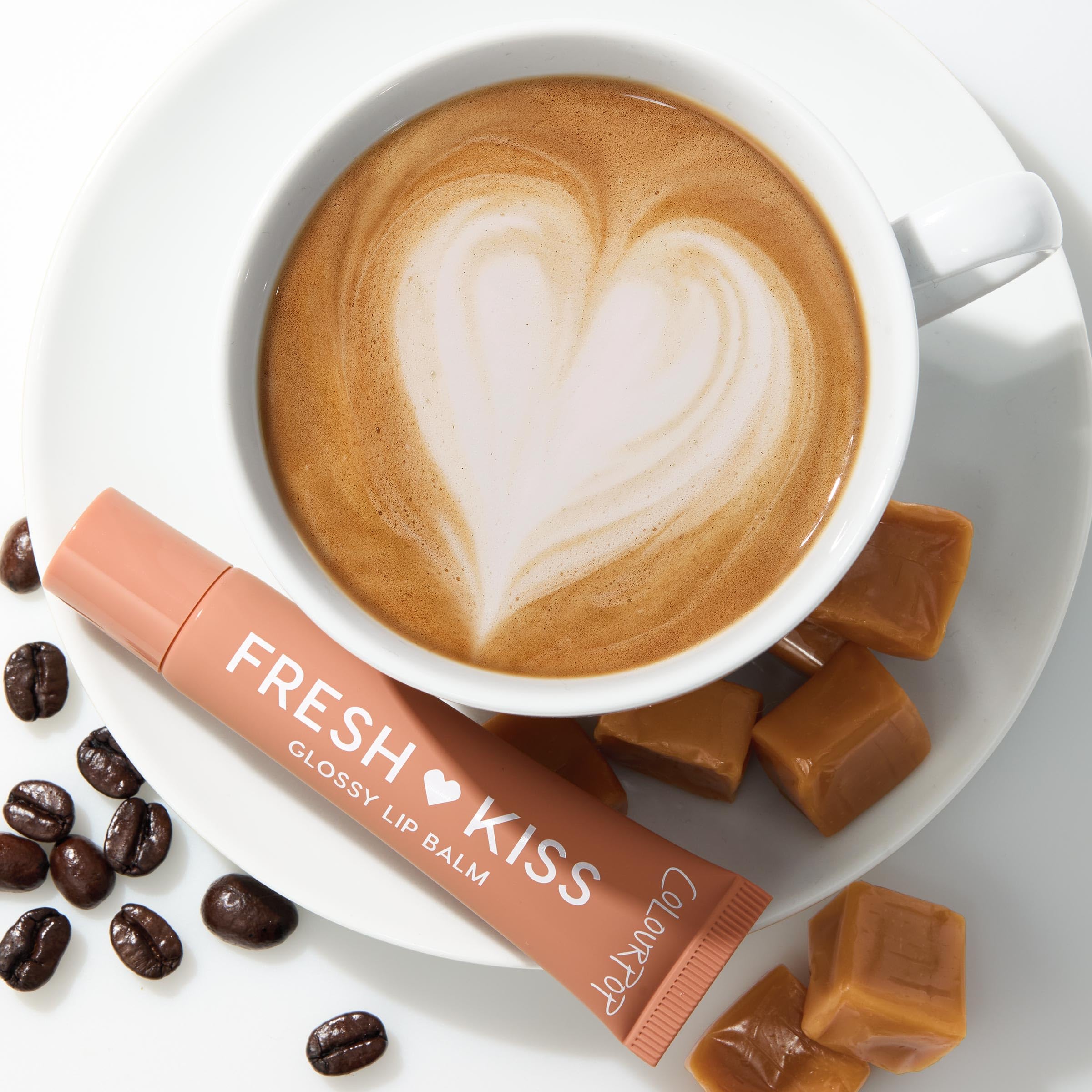 ColourPop Fresh Kiss Glossy Lip Balm Caramel Latte 2-Pack - Hydrating Lip Care