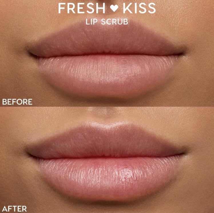 ColourPop Fresh Kiss Exfoliating Lip Scrub – Vanilla Cake, Nourishing Lip Buff (0.37 oz)