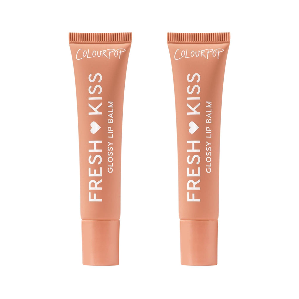 ColourPop Fresh Kiss Glossy Lip Balm Caramel Latte 2-Pack - Hydrating Lip Care