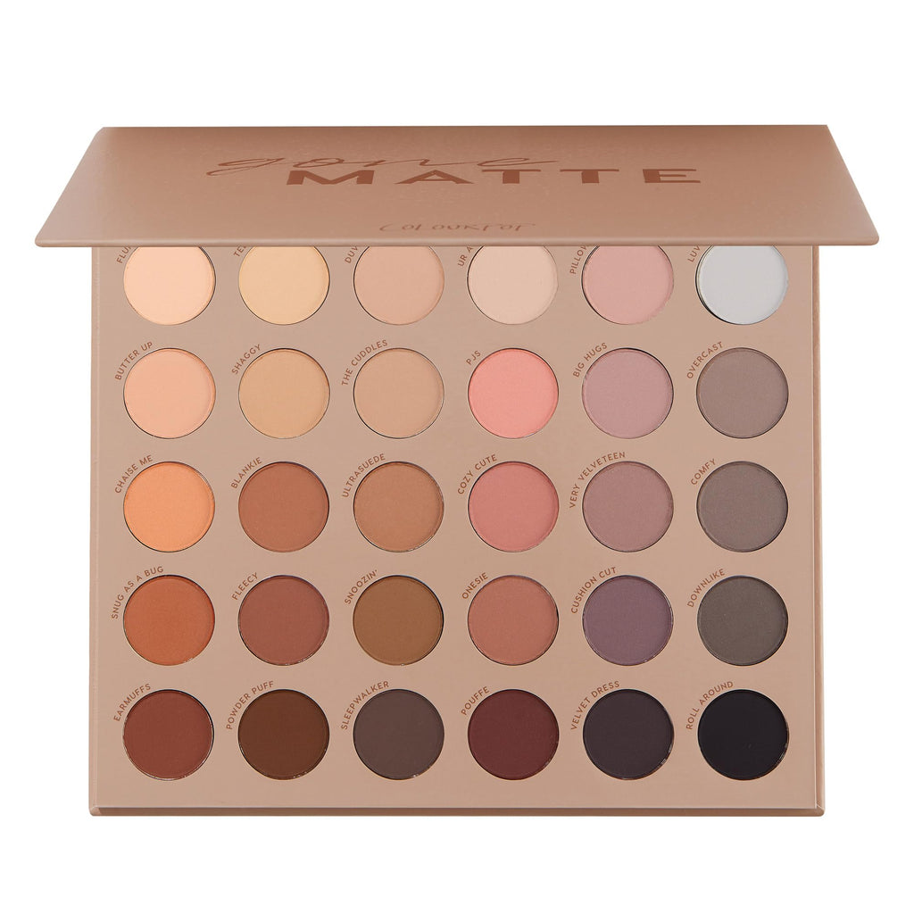 ColourPop Gone Matte Eyeshadow Palette – Multi-Finish, High-Pigment, Long-Wearing (0.3 oz)
