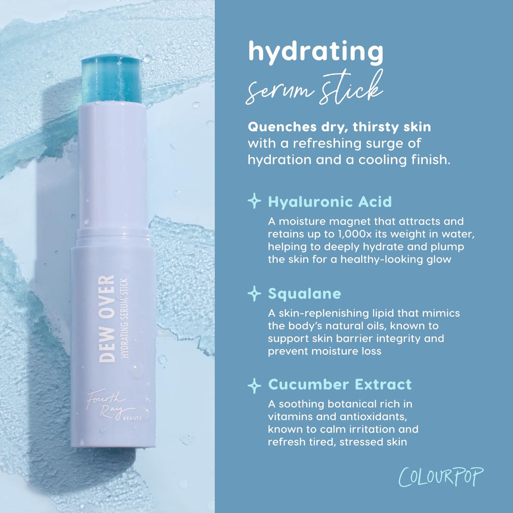 ColourPop Hyaluronic Acid Serum Stick – Hydration On-The-Go for Dewy Skin