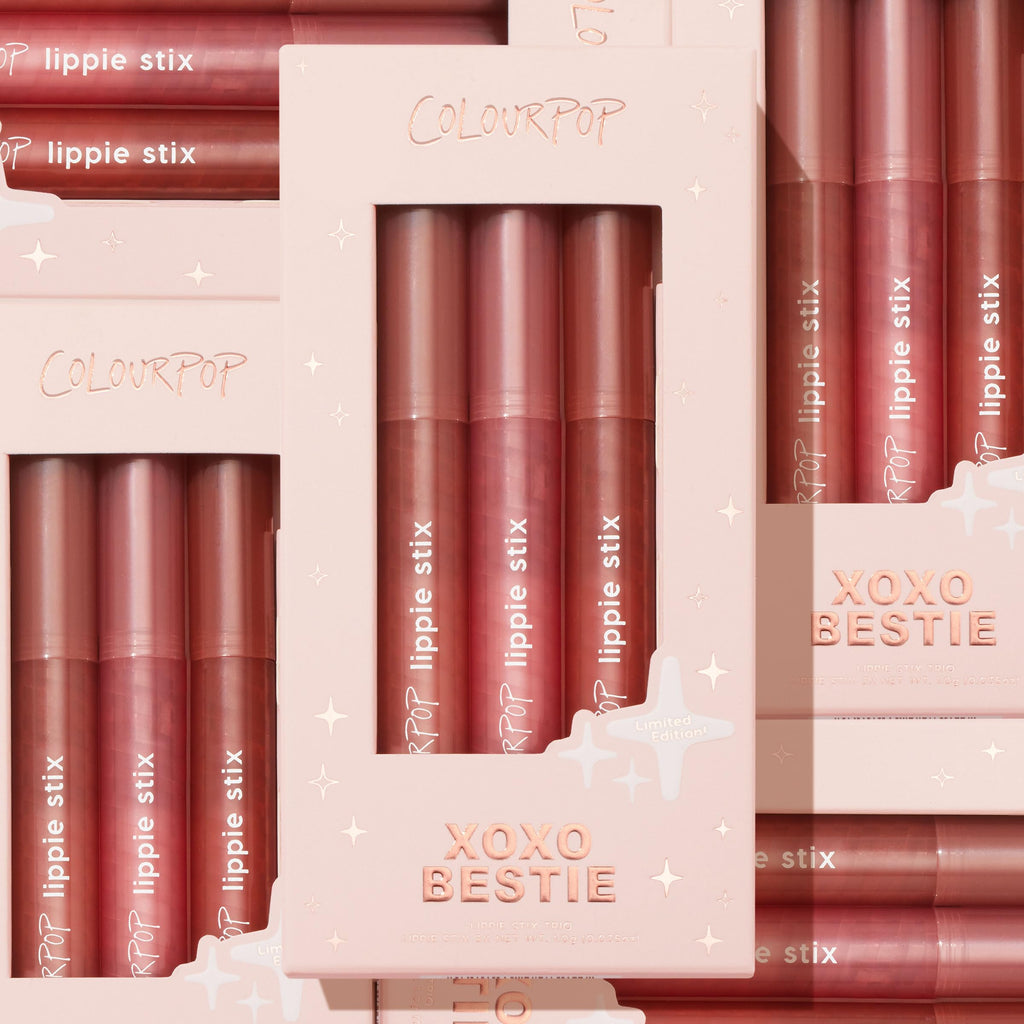 ColourPop Lippie Stix Kit – 3 Long-Lasting Lipsticks with Vitamin E & Shea Butter | Paraben & Sulfate Free