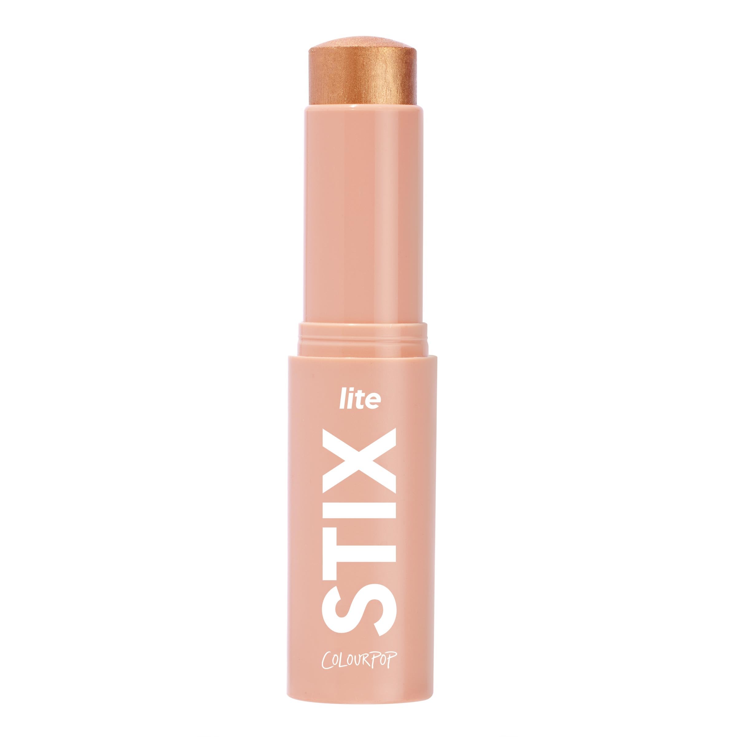 ColourPop Lite Stix Cream Highlighter – Blendable Dewy Glow (0.33 oz) Ignite