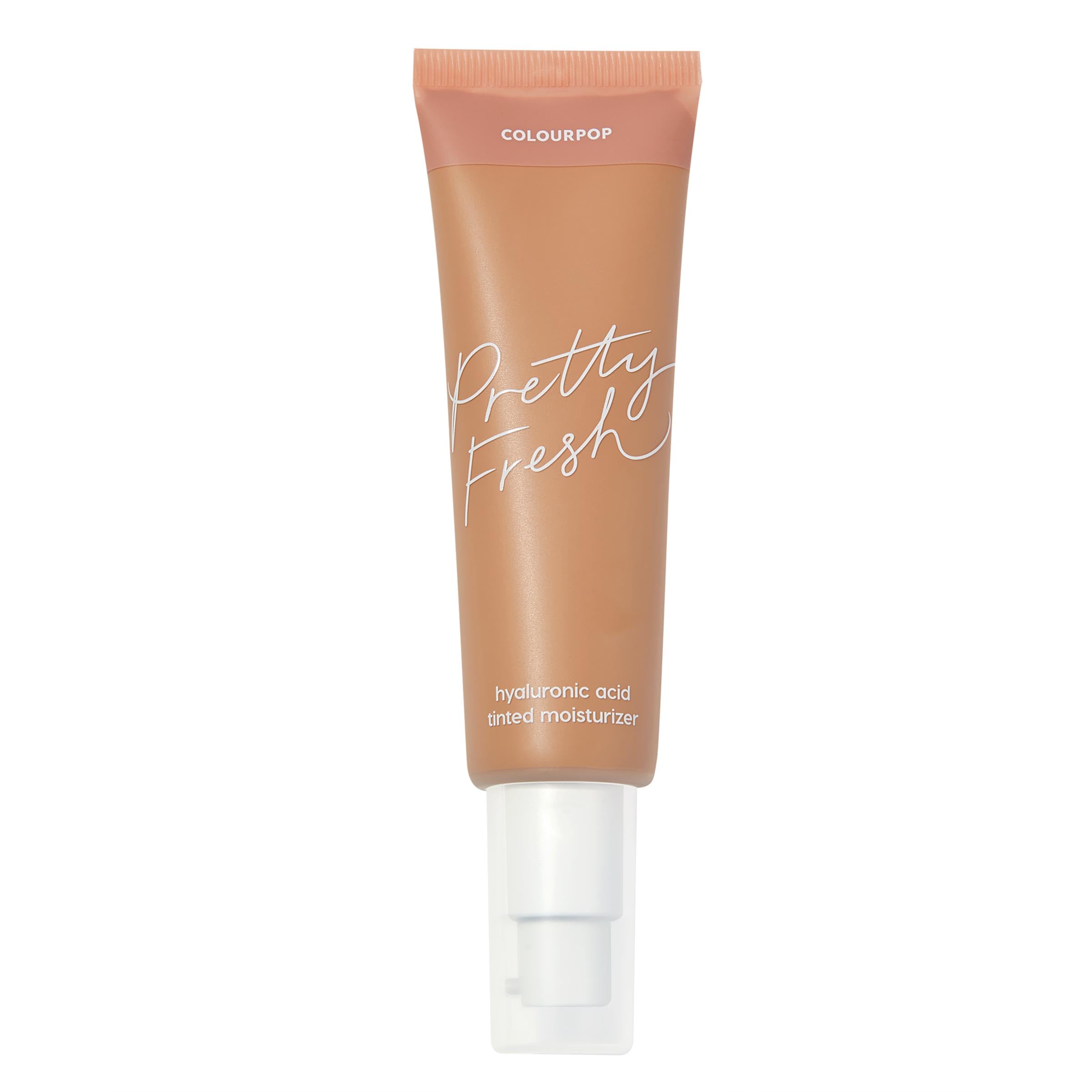 ColourPop Pretty Fresh Tinted Moisturizer - Hydrating Skin Tint with Hyaluronic Acid & Coconut Water | Medium 11N (1.45 oz)