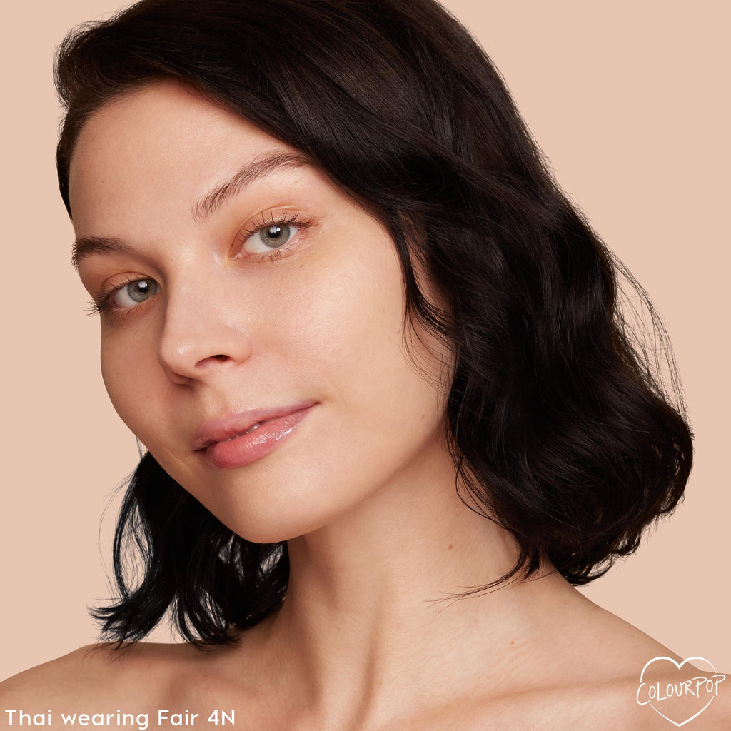 ColourPop Pretty Fresh Tinted Moisturizer - Hydrating Skin Tint with Hyaluronic Acid & Coconut Water | Fair 4N (1.45 oz)