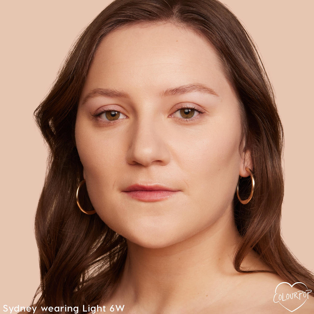 ColourPop Pretty Fresh Tinted Moisturizer – Hydrating Skin Tint with Hyaluronic Acid & Coconut Water (Light 6W)
