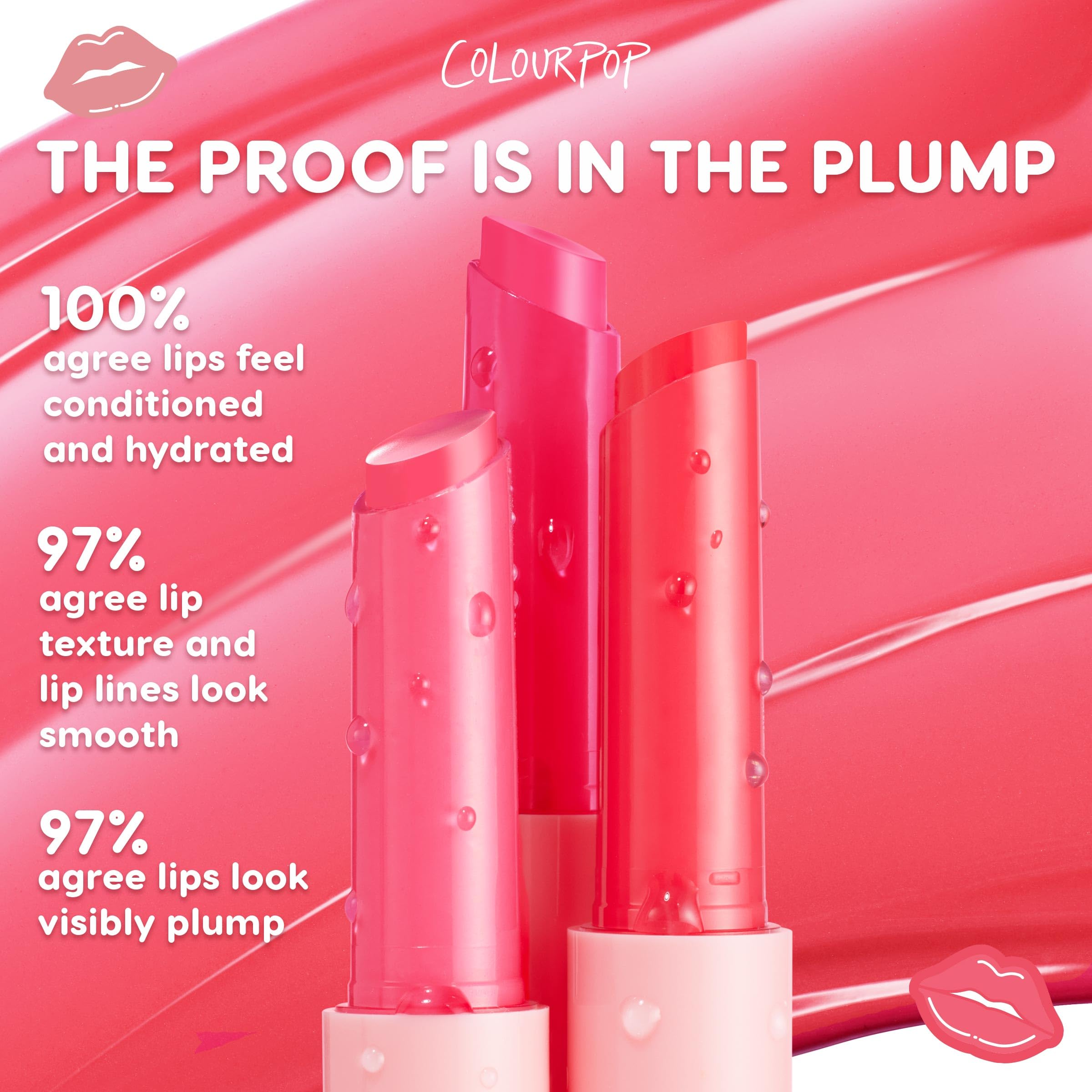 ColourPop So Juicy Plumping Lip Gloss Balm – Hydrating, Buildable Color, Non-Sticky Shine | Vacay Mode (0.07 oz)