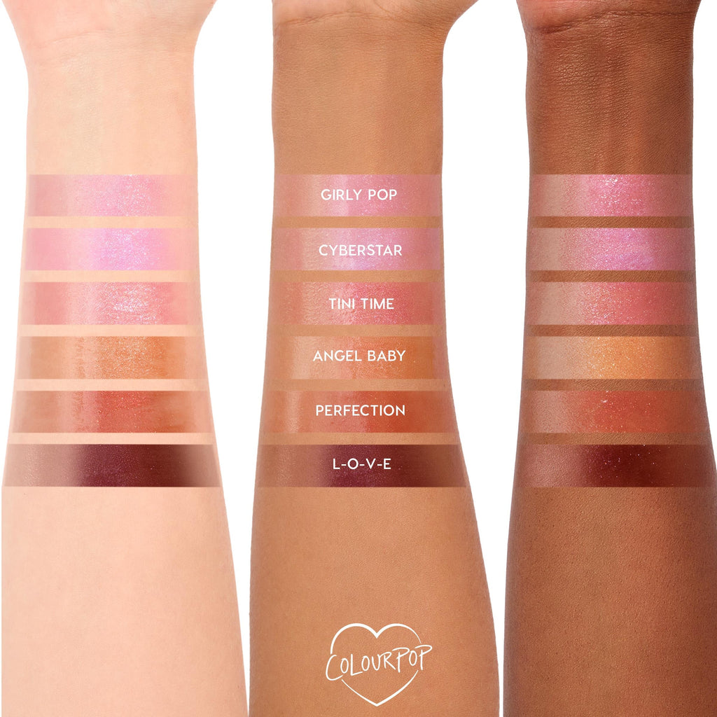 ColourPop So Juicy Plumping Lip Gloss Balm Cyberstar – Hydrating Pearl Finish, Buildable Color (0.07 oz)
