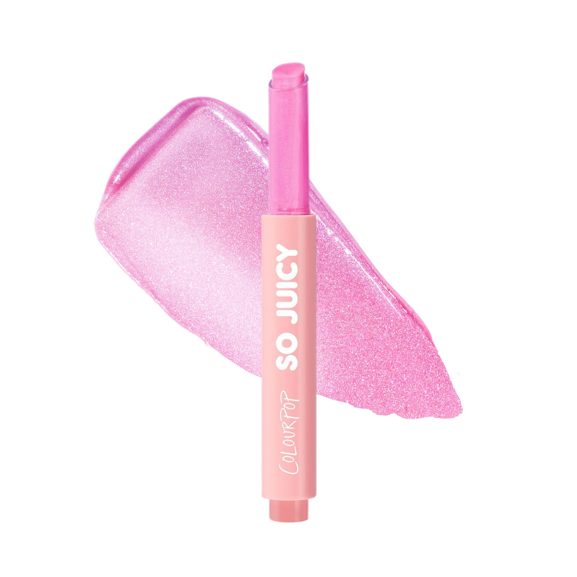 ColourPop So Juicy Plumping Lip Gloss Balm Cyberstar – Hydrating Pearl Finish, Buildable Color (0.07 oz)