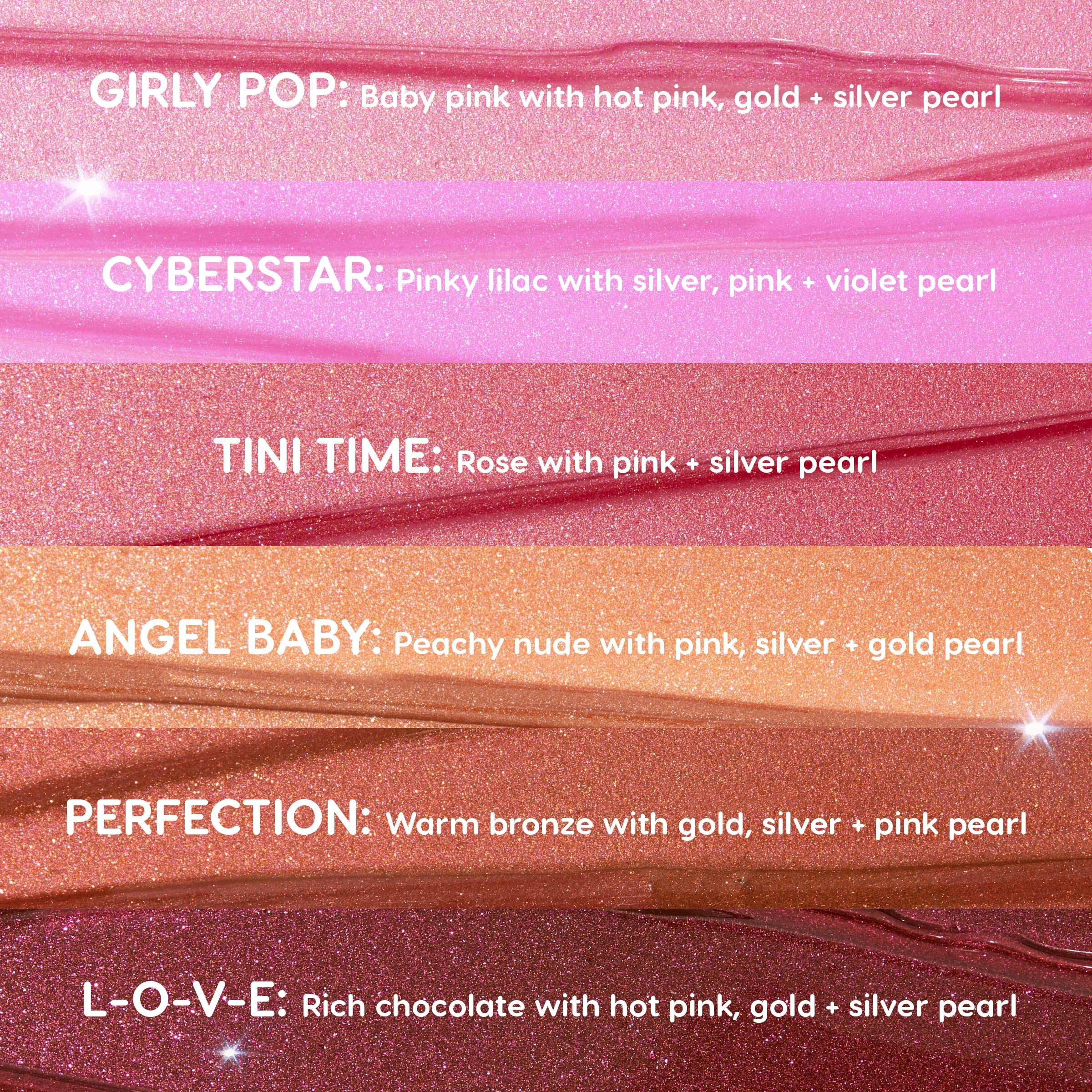 ColourPop So Juicy Plumping Lip Gloss Balm Cyberstar – Hydrating Pearl Finish, Buildable Color (0.07 oz)