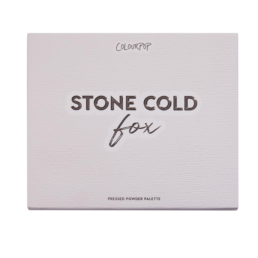 ColourPop Stone Cold Fox Eyeshadow Palette – 30 Cool-Toned Matte & Metallic Shades