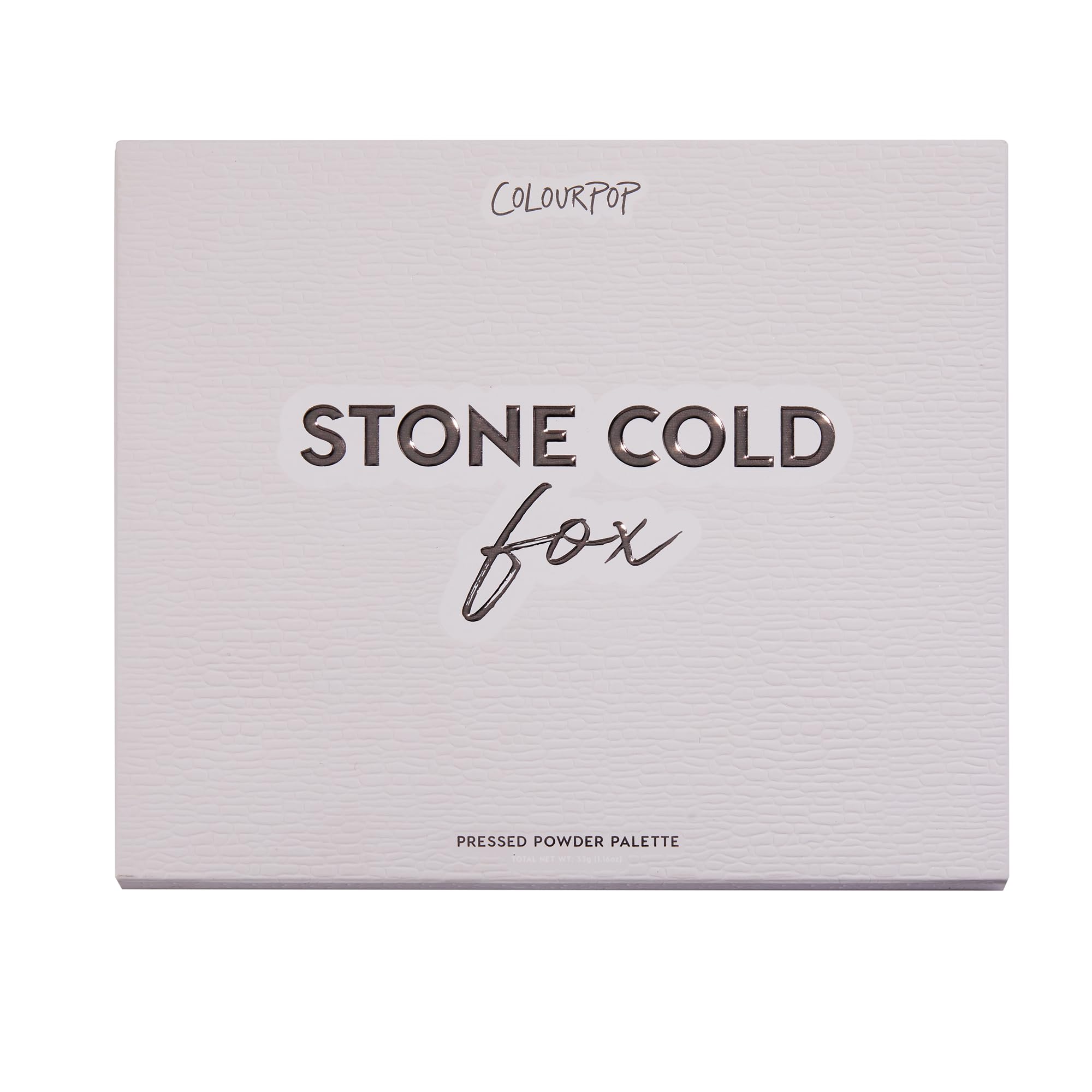 ColourPop Stone Cold Fox Eyeshadow Palette – 30 Cool-Toned Matte & Metallic Shades