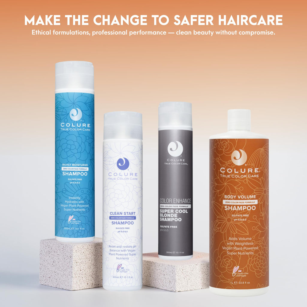 COLURE Body Volume Shampoo – 33 oz | Volumizing, Sulfate-Free Cleanser for Fine Hair